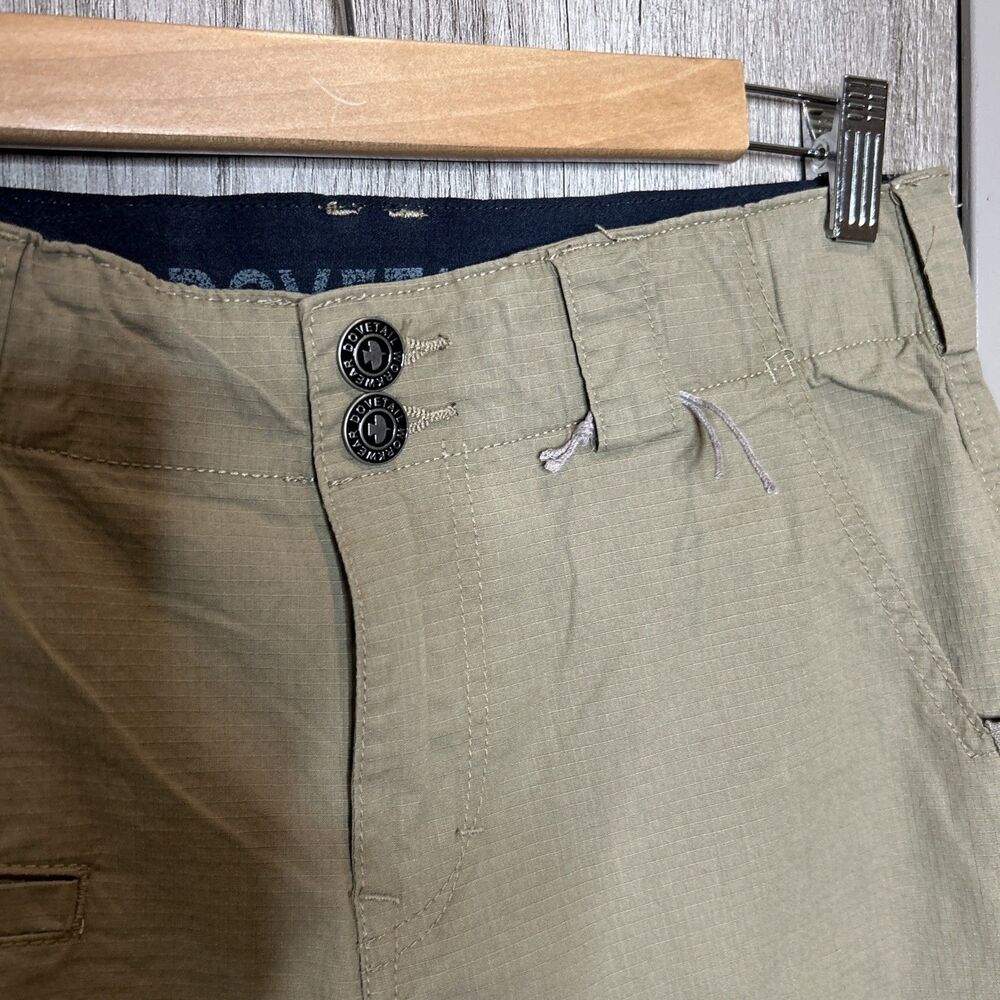 Dovetail Workwear Cargo Shorts Size 4 X 11" Inseam Outdoor Hiking Khaki - Picture 3 of 9